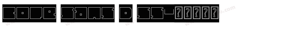 Core Sans D 55字体转换
